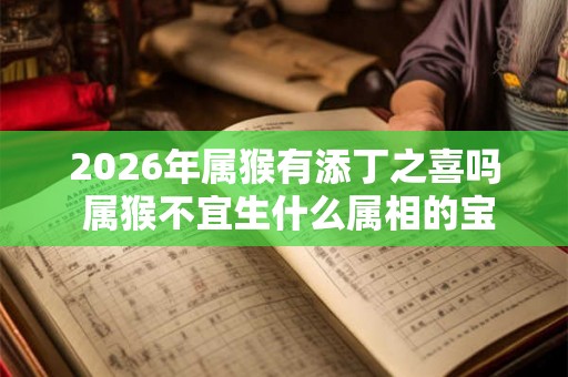 2026年属猴有添丁之喜吗 属猴不宜生什么属相的宝宝
