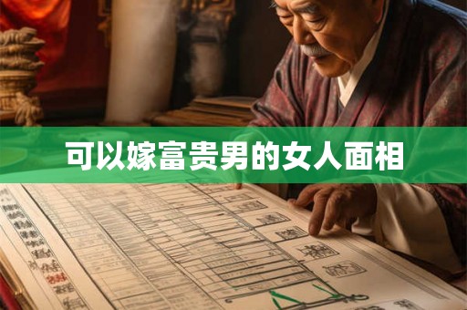 可以嫁富贵男的女人面相 可以嫁富贵男的女人面相