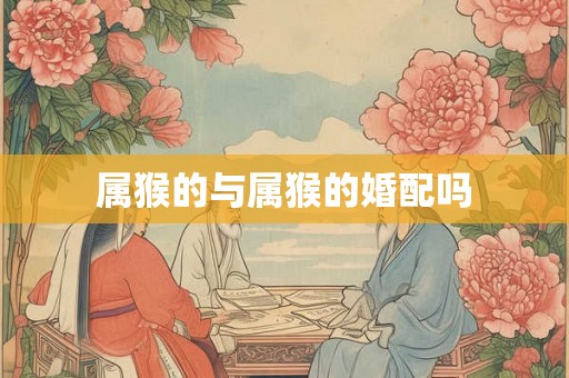 属猴的与属猴的婚配吗
