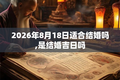2026年8月18日适合结婚吗,是结婚吉日吗 2026年8月18日适合结婚吗,是结婚吉日吗