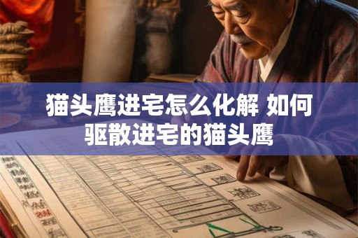 猫头鹰进宅怎么化解 如何驱散进宅的猫头鹰