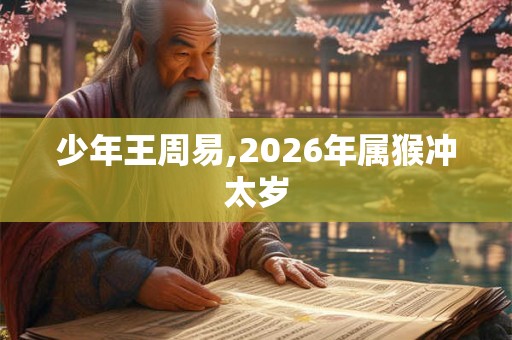 少年王周易,2026年属猴冲太岁