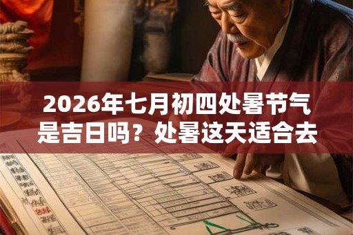 2026年七月初四处暑节气是吉日吗？处暑这天适合去理发吗？