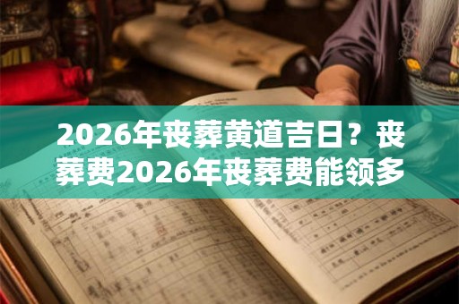 2026年丧葬黄道吉日？丧葬费2026年丧葬费能领多少钱