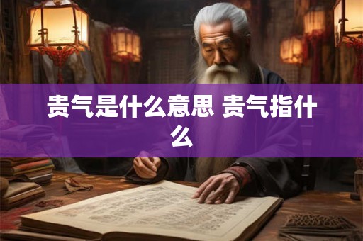 贵气是什么意思 贵气指什么