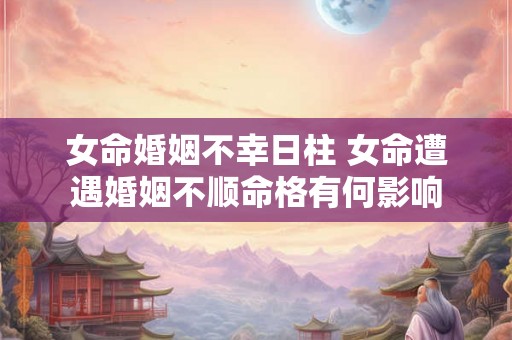 女命婚姻不幸日柱 女命遭遇婚姻不顺命格有何影响 女命婚姻不幸日柱 女命遭遇婚姻不顺命格有何影响