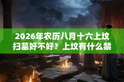2026年农历八月十六上坟扫墓好不好?上坟有什么禁忌? 2026年农历八月十六上坟扫墓好不好?上坟有什么禁忌?