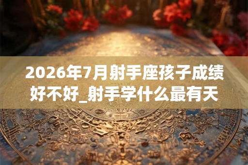 2026年7月射手座孩子成绩好不好_射手学什么最有天赋 2026年7月射手座孩子成绩好不好_射手学什么最有天赋
