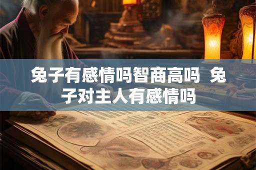 兔子有感情吗智商高吗  兔子对主人有感情吗