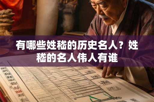 有哪些姓嵇的历史名人？姓嵇的名人伟人有谁