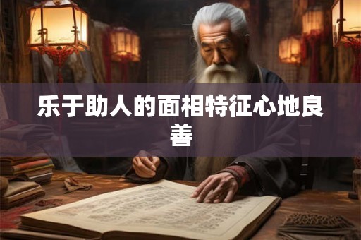 乐于助人的面相特征心地良善 乐于助人的面相特征心地良善