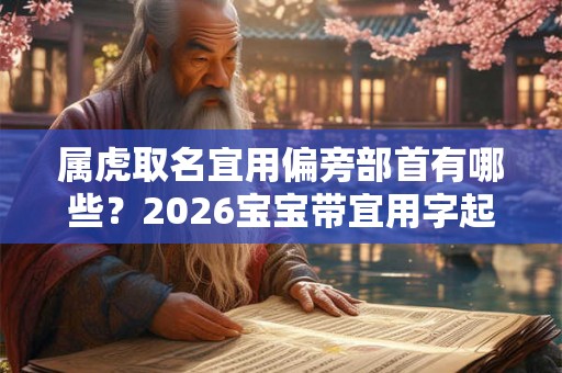 属虎取名宜用偏旁部首有哪些？2026宝宝带宜用字起名