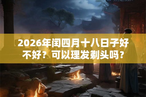 2026年闰四月十八日子好不好？可以理发剃头吗？