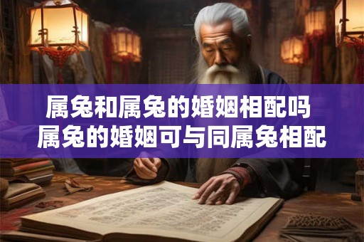 属兔和属兔的婚姻相配吗 属兔的婚姻可与同属兔相配吗
