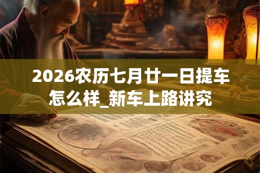 2026农历七月廿一日提车怎么样_新车上路讲究