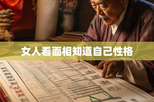 女人看面相知道自己性格