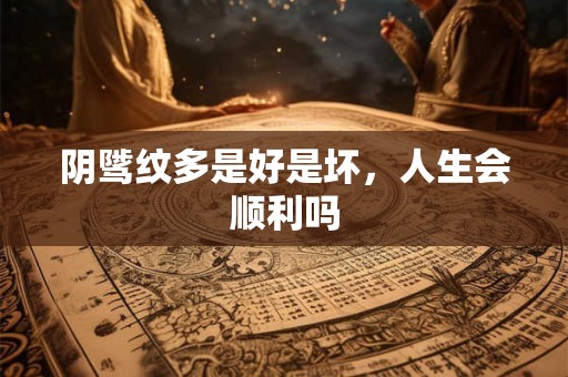 阴骘纹多是好是坏，人生会顺利吗