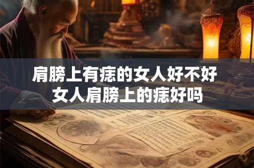 肩膀上有痣的女人好不好 女人肩膀上的痣好吗 肩膀上有痣的女人好不好 女人肩膀上的痣好吗