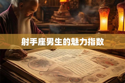 射手座男生的魅力指数