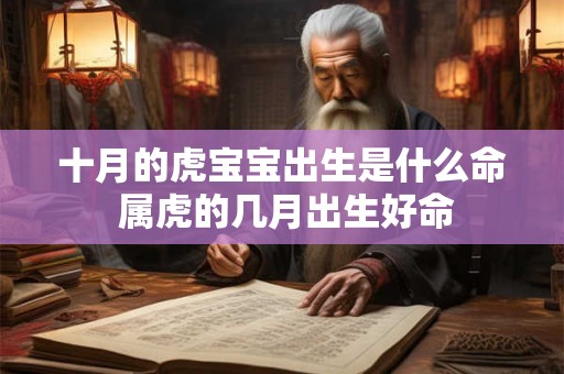 十月的虎宝宝出生是什么命 属虎的几月出生好命