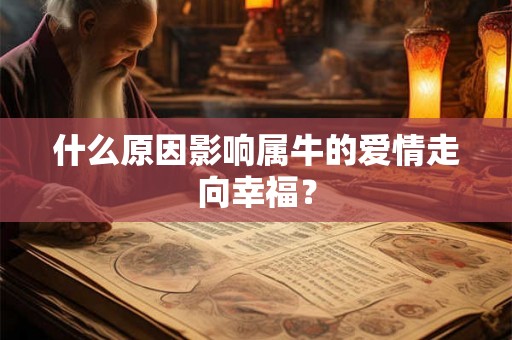 什么原因影响属牛的爱情走向幸福？