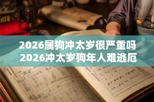 2026属狗冲太岁很严重吗 2026冲太岁狗年人难逃厄运