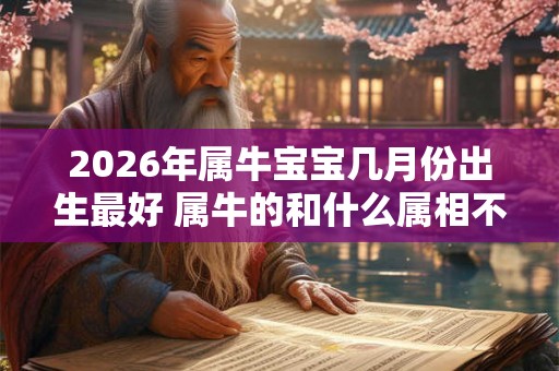 2026年属牛宝宝几月份出生最好 属牛的和什么属相不合