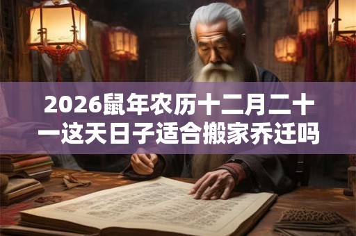 2026鼠年农历十二月二十一这天日子适合搬家乔迁吗