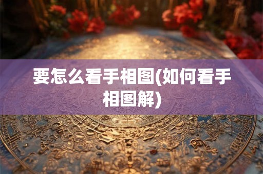 要怎么看手相图(如何看手相图解)