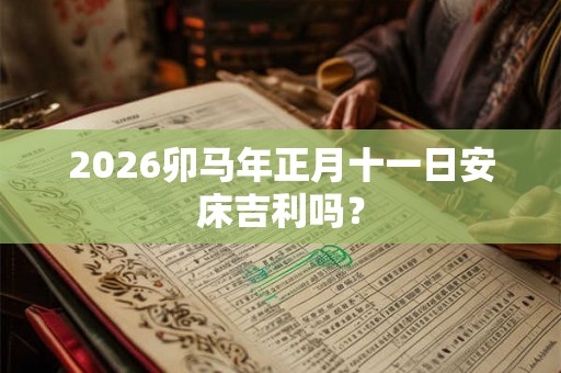 2026卯马年正月十一日安床吉利吗？