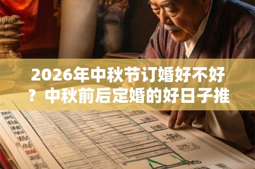 2026年中秋节订婚好不好？中秋前后定婚的好日子推荐