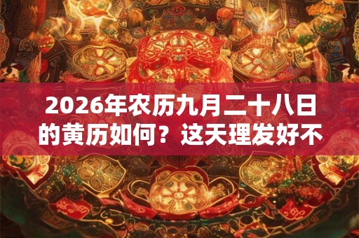 2026年农历九月二十八日的黄历如何？这天理发好不好？