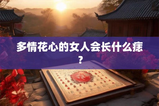 多情花心的女人会长什么痣？