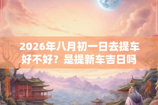2026年八月初一日去提车好不好?是提新车吉日吗 2026年八月初一日去提车好不好?是提新车吉日吗