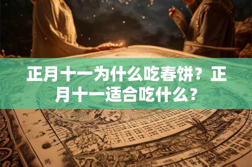 正月十一为什么吃春饼？正月十一适合吃什么？