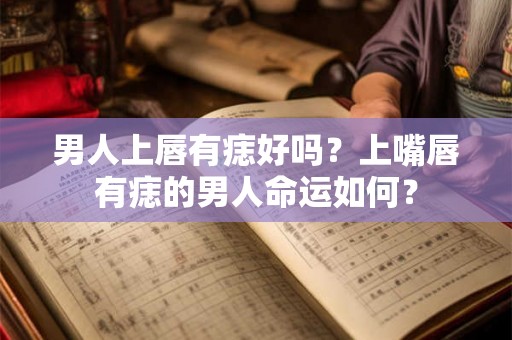 男人上唇有痣好吗?上嘴唇有痣的男人命运如何? 男人上唇有痣好吗?上嘴唇有痣的男人命运如何?