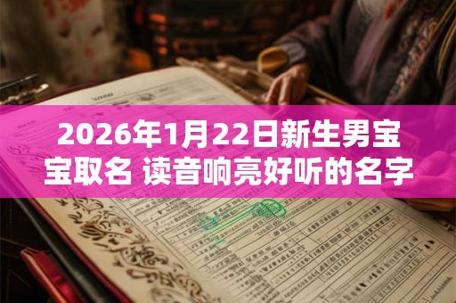 2026年1月22日新生男宝宝取名 读音响亮好听的名字