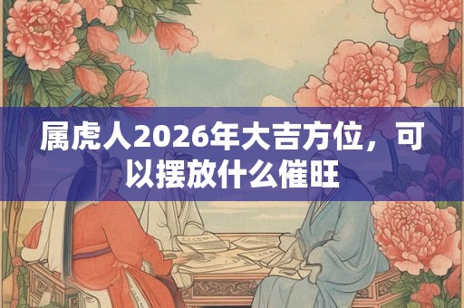 属虎人2026年大吉方位，可以摆放什么催旺