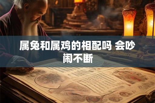 属兔和属鸡的相配吗 会吵闹不断 属兔和属鸡的相配吗 会吵闹不断