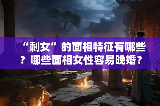 “剩女”的面相特征有哪些？哪些面相女性容易晚婚？