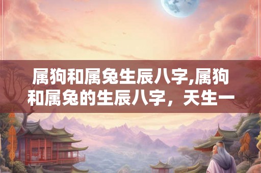 属狗和属兔生辰八字,属狗和属兔的生辰八字,天生一对? 属狗和属兔生辰八字,属狗和属兔的生辰八字,天生一对?