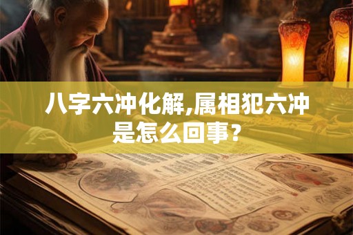 八字六冲化解,属相犯六冲是怎么回事？