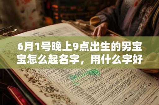 6月1号晚上9点出生的男宝宝怎么起名字,用什么字好 6月1号晚上9点出生的男宝宝怎么起名字,用什么字好