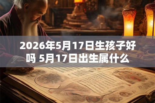 2026年5月17日生孩子好吗 5月17日出生属什么 2026年5月17日生孩子好吗 5月17日出生属什么