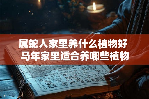 属蛇人家里养什么植物好 马年家里适合养哪些植物