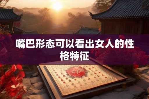 嘴巴形态可以看出女人的性格特征