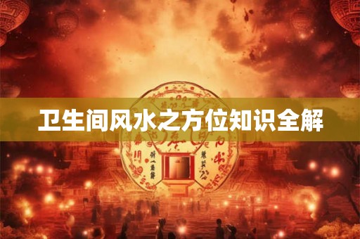 卫生间风水之方位知识全解