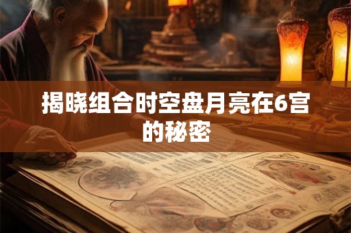 揭晓组合时空盘月亮在6宫的秘密 揭晓组合时空盘月亮在6宫的秘密