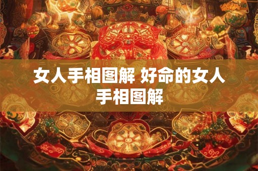 女人手相图解 好命的女人手相图解
