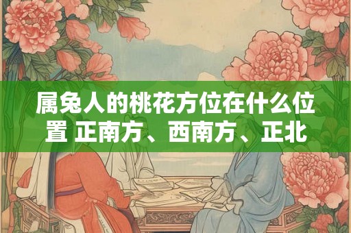 属兔人的桃花方位在什么位置 正南方、西南方、正北方